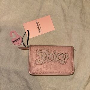 Juicy Couture Blush Pink Embossed Wallet